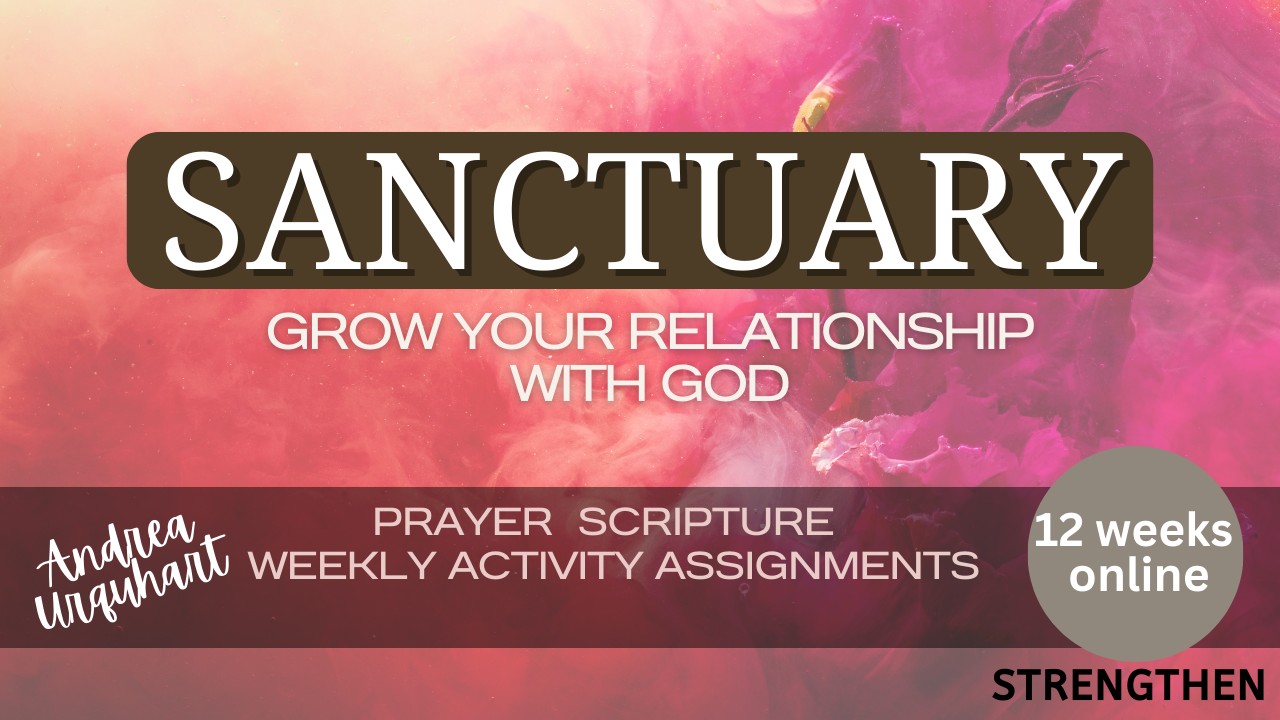 Sanctuary group deepen your relationship with God in the company of others
